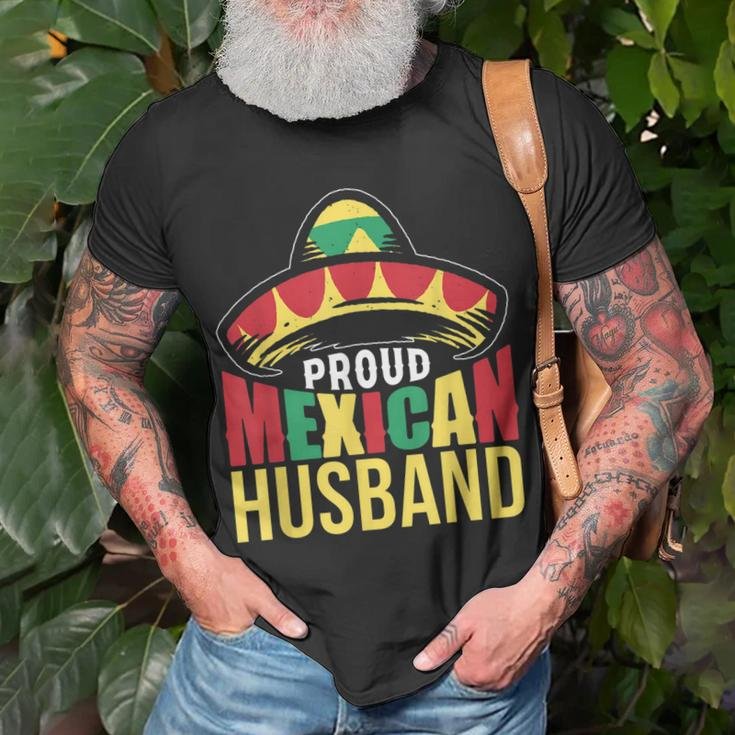Proud Mexican Husband Mexico Mexicans Cute Fiesta Gift For Women Unisex T-Shirt Gifts for Old Men