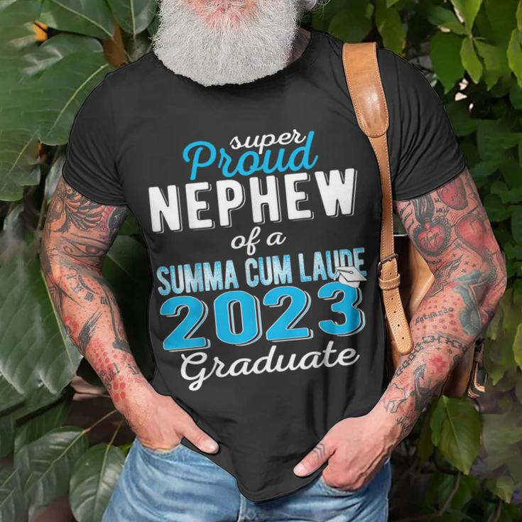 Proud Nephew 2023 Summa Cum Laude Graduate Class 2023 Grad Unisex T-Shirt Gifts for Old Men