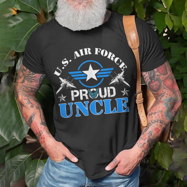 Proud Uncle Us Air Force Usaf Veteran Gift Unisex T-Shirt Gifts for Old Men