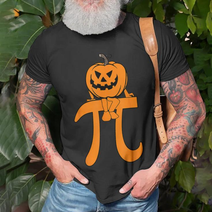 Pumpkin Pie Math Halloween Thanksgiving Pi Day T-Shirt Gifts for Old Men