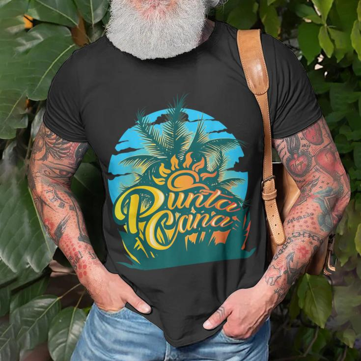 Punta Cana Cool Dainty Beach Lovers T-Shirt Gifts for Old Men