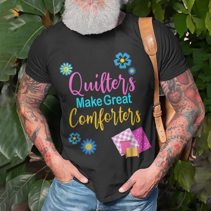 Quilter Sewing Quilting Quote Unisex T-Shirt Gifts for Old Men
