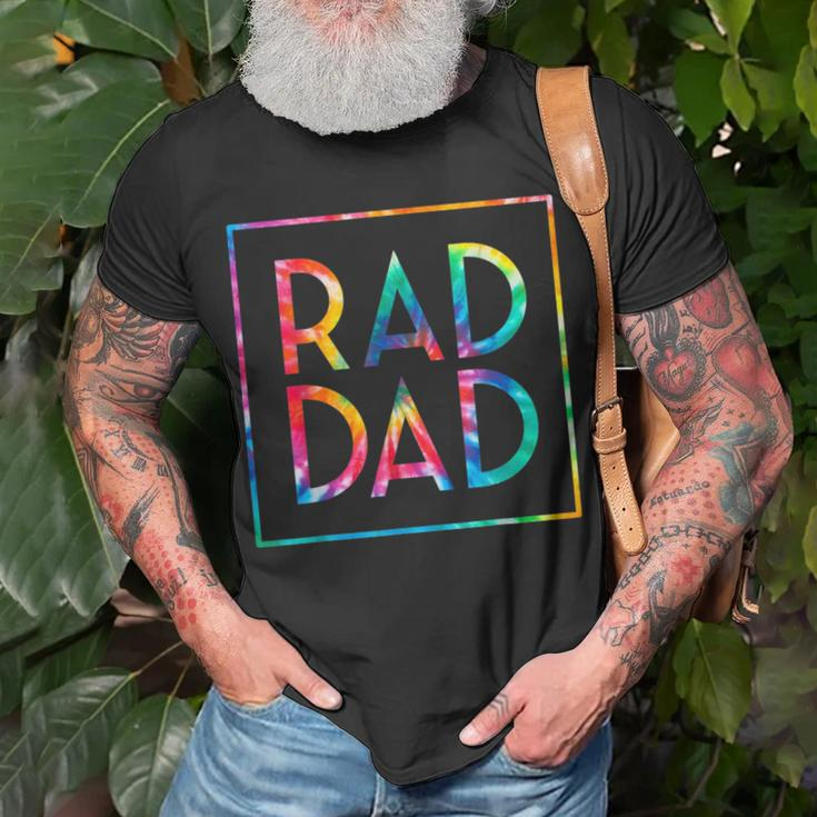 Rad Dad Tie Dye Dad Jokes Funny Father’S Day 2022 Men Unisex T-Shirt Gifts for Old Men