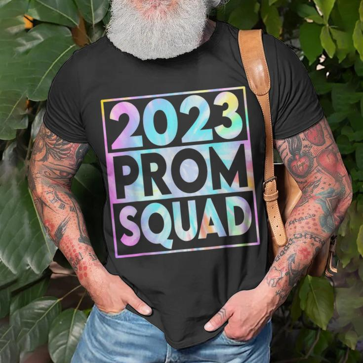 Retro 2023 Prom Squad 2022 Graduate Prom Class Of 2023 Gift Unisex T-Shirt Gifts for Old Men