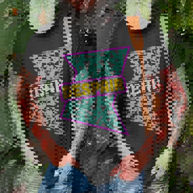 Retro 90S Despair Vaporwave Aesthetics T-Shirt Gifts for Old Men