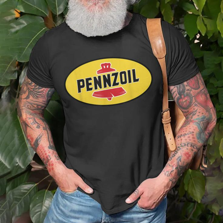 Retro Cool Pennzoil Lubricant Gasoline Oil Motor Racing T-Shirt Gifts for Old Men