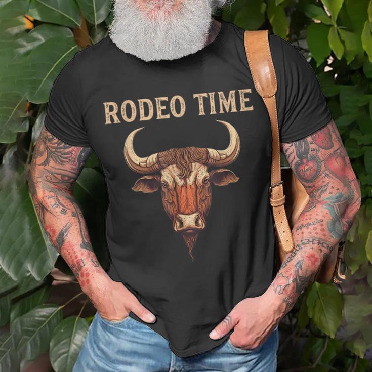 Cowboy Bull Rider 'The King Of Extreme Sports' T-Shirt – Black, 100% Cotton