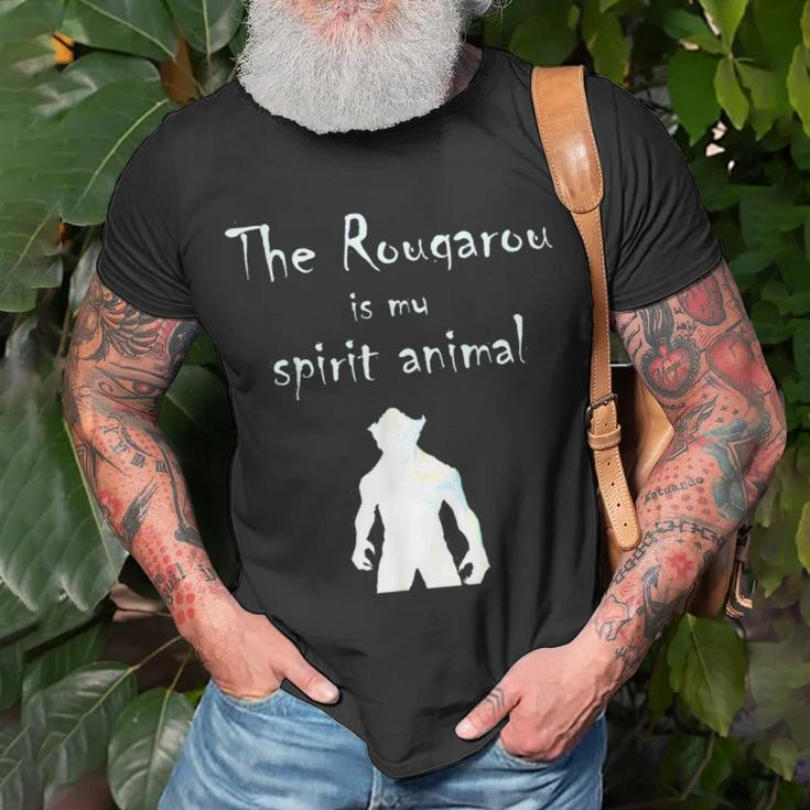 Rougarou Louisiana Swamp Monster Werewolf T-Shirt Gifts for Old Men