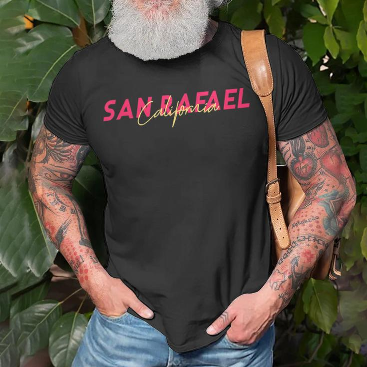 San Rafael California T-Shirt Gifts for Old Men