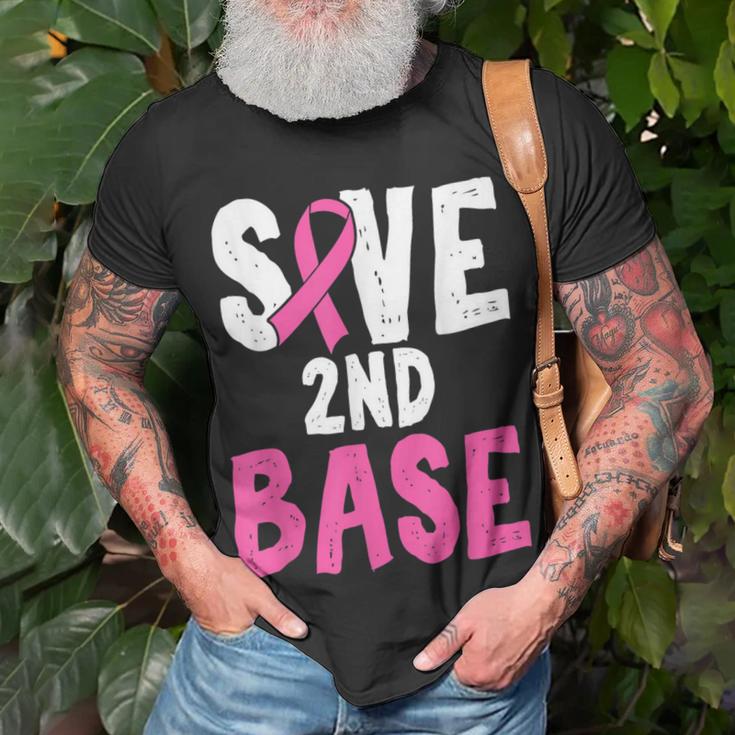 Save The Second Base Breast Cancer Awareness Baseball Shirt & Hoodie 