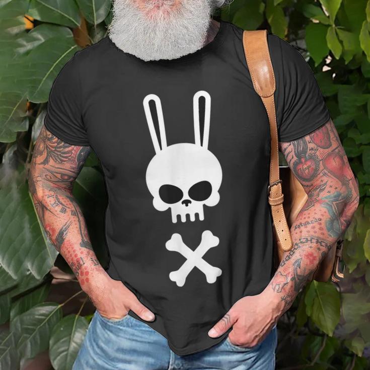 Scary Skull And Crossbones Bad Rabbit Horror Bunny Essential Scary ...