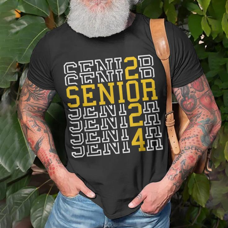 Senior 2024 Class Of 2024 Seniors 24 Graduation Graduate T-Shirt Gifts for Old Men