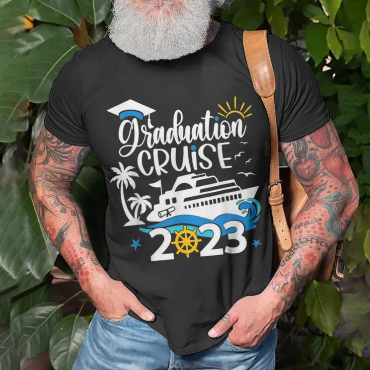 Senior Graduation Trip Cruise 2023 Aw Ship Party Cruise Unisex T-Shirt Gifts for Old Men