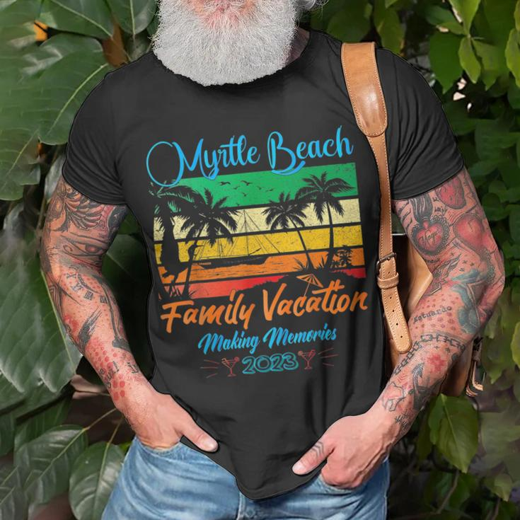South Carolina Family Vacation 2023 Myrtle Beach Vacation Unisex T-Shirt Gifts for Old Men