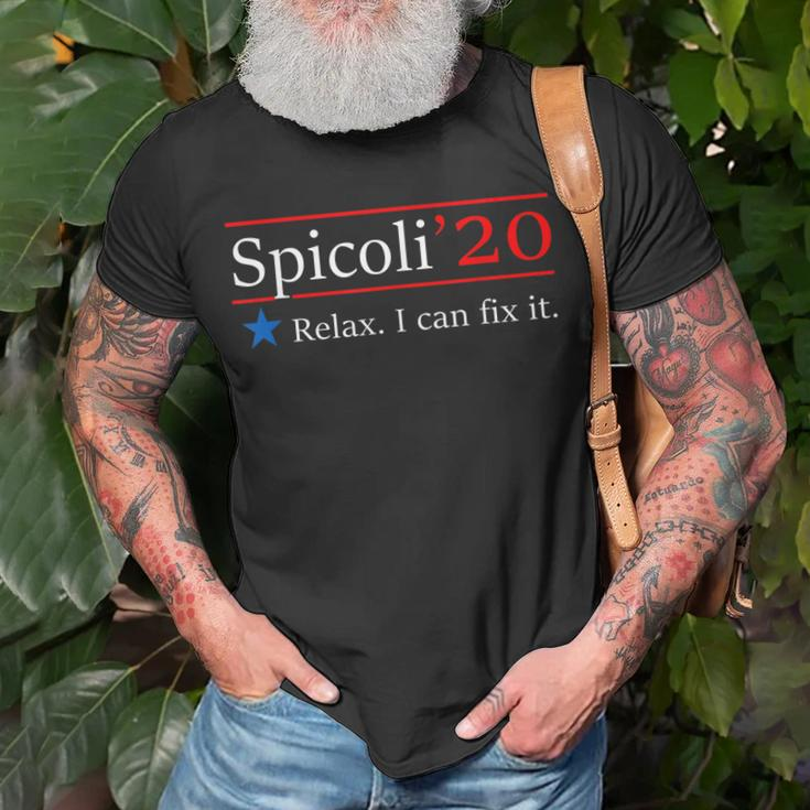 Spicoli 20 Relax I Can Fix It Unisex T-Shirt Gifts for Old Men