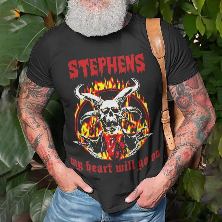 Stephens Name Gift Stephens Name Halloween Gift V2 Unisex T-Shirt Gifts for Old Men