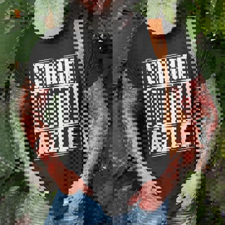Straight Outta Azle T-Shirt Gifts for Old Men