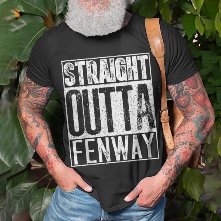 Straight Outta Fenway Cool Boston T-Shirt Gifts for Old Men