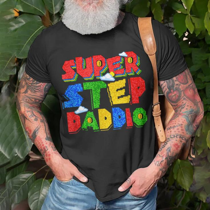 Superstep Daddio Fathers Day Outfits Funny Gift For Daddy Unisex T-Shirt Gifts for Old Men