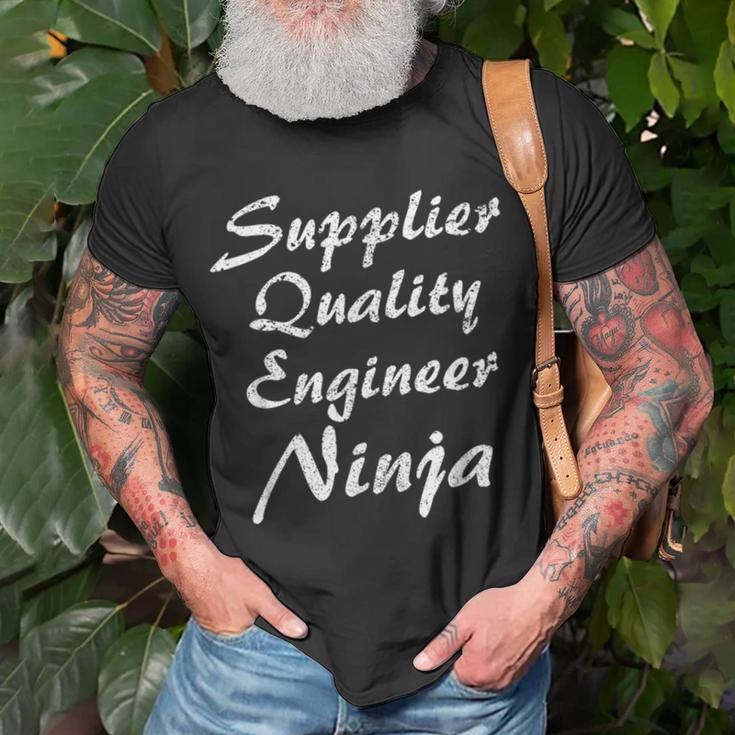 Supplier Quality Engineer Occupation Work T-Shirt Gifts for Old Men