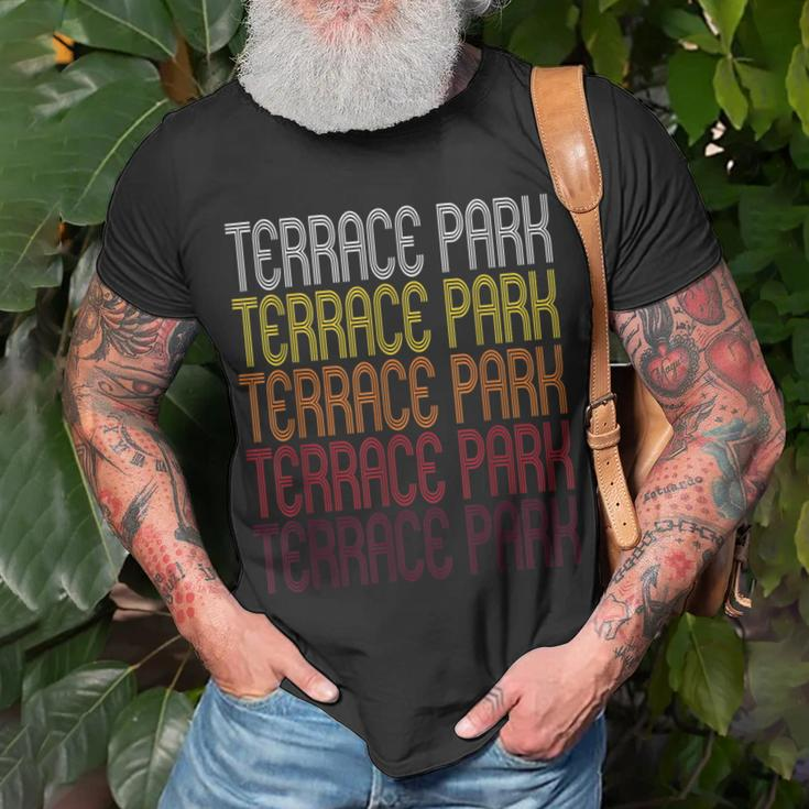 Terrace Park Oh Vintage Style Ohio T-Shirt Gifts for Old Men