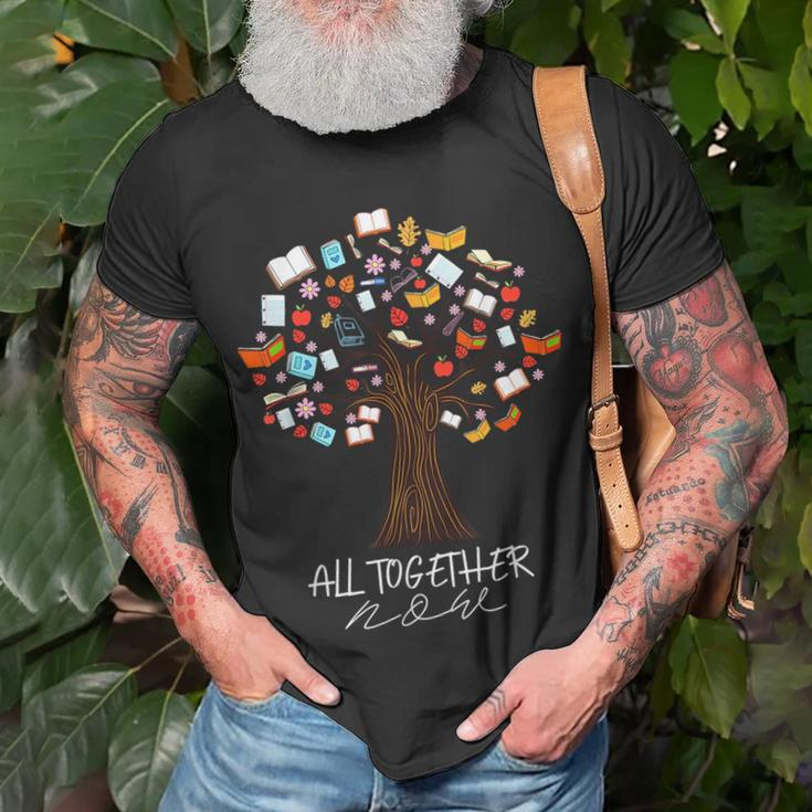 Together Now Summer Reading Program 2023 Tree Of Books Unisex T-Shirt Gifts for Old Men