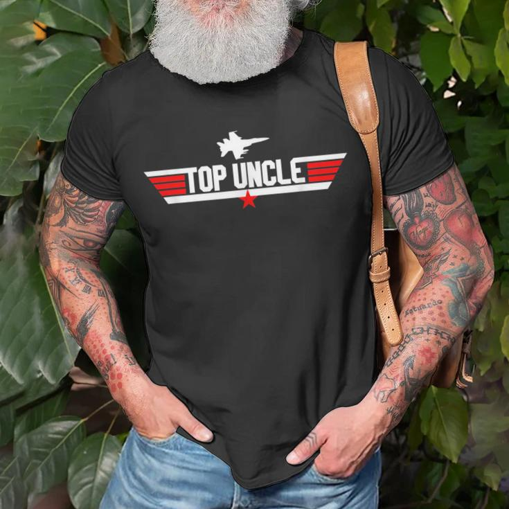 Top Uncle Funny Fathers Day Uncle Gifts Unisex T-Shirt Gifts for Old Men
