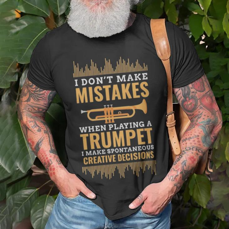 Trumpet Musician Band Funny Trumpeter - Trumpet Musician Band Funny Trumpeter Unisex T-Shirt Gifts for Old Men