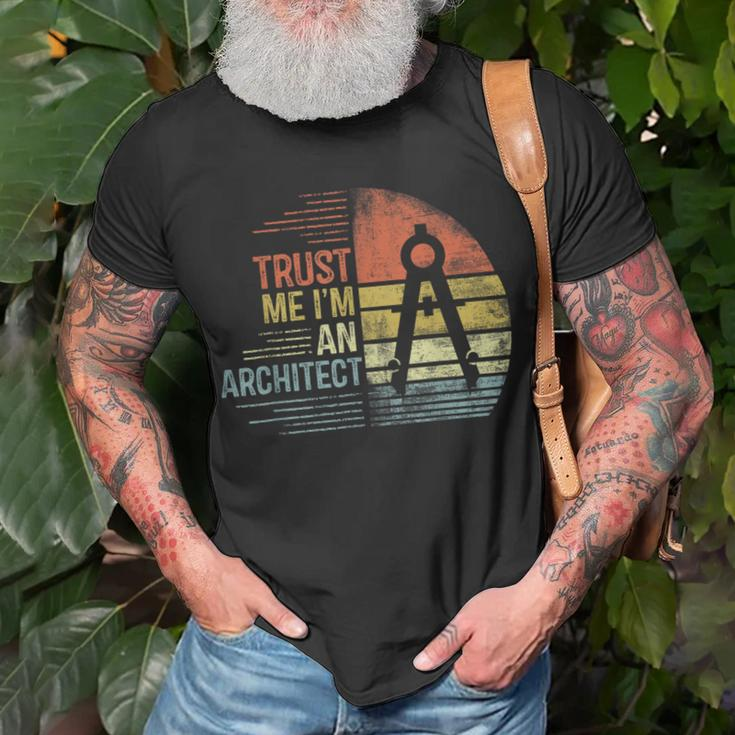 Trust Me I'm An Architect Architecture T-Shirt Gifts for Old Men