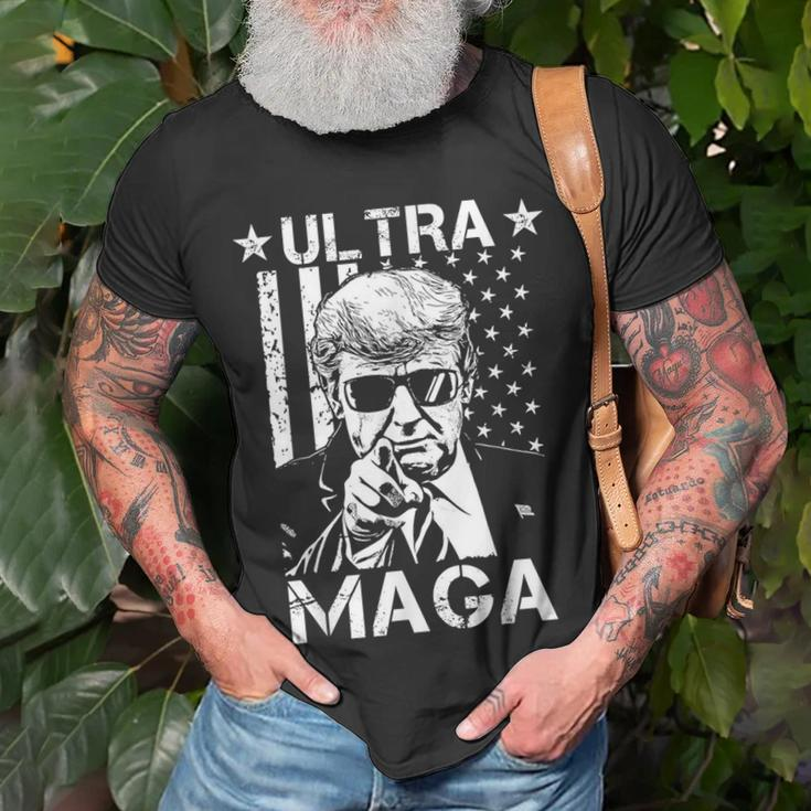 Ultra Maga Funny Great Maga King Pro Trump King Funny Gifts Unisex T-Shirt Gifts for Old Men