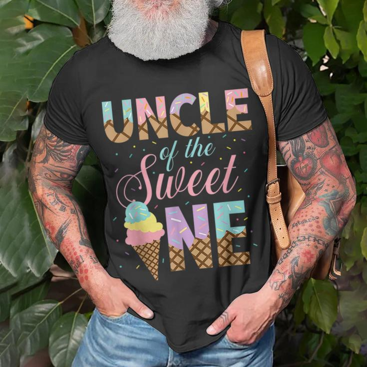 Uncle Of The Sweet One Ice Cream 1St First Birthday Family Unisex T-Shirt Gifts for Old Men