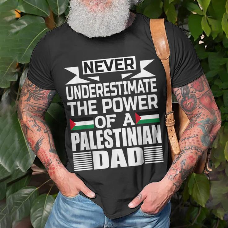 Never Underestimate The Power Of A Palestinian Dad T-Shirt Gifts for Old Men