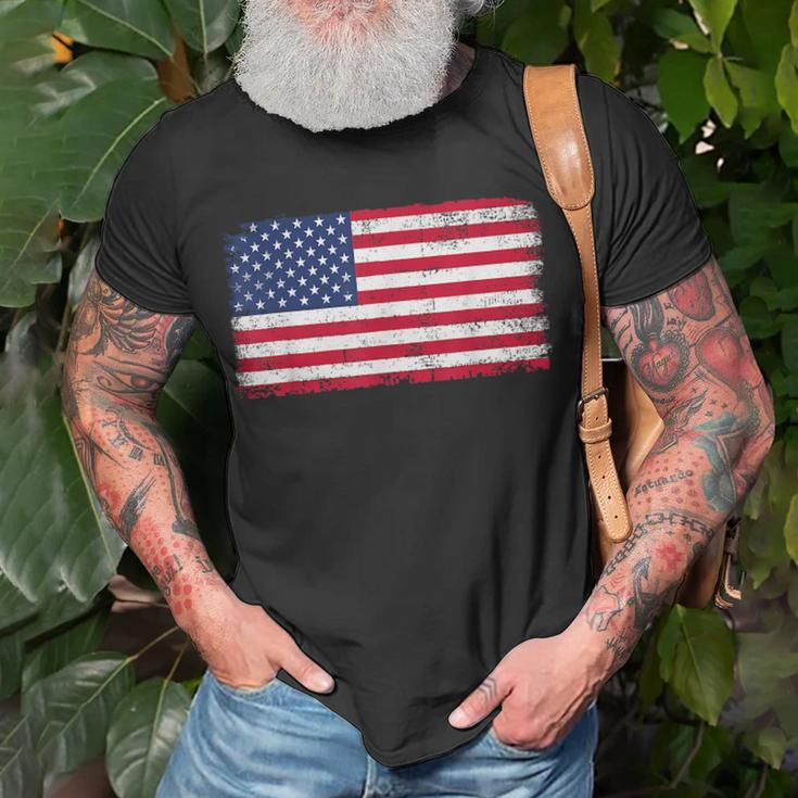 Usa Flag American Flag United States Of America Usa Patrioti Usa Funny Gifts Unisex T-Shirt Gifts for Old Men