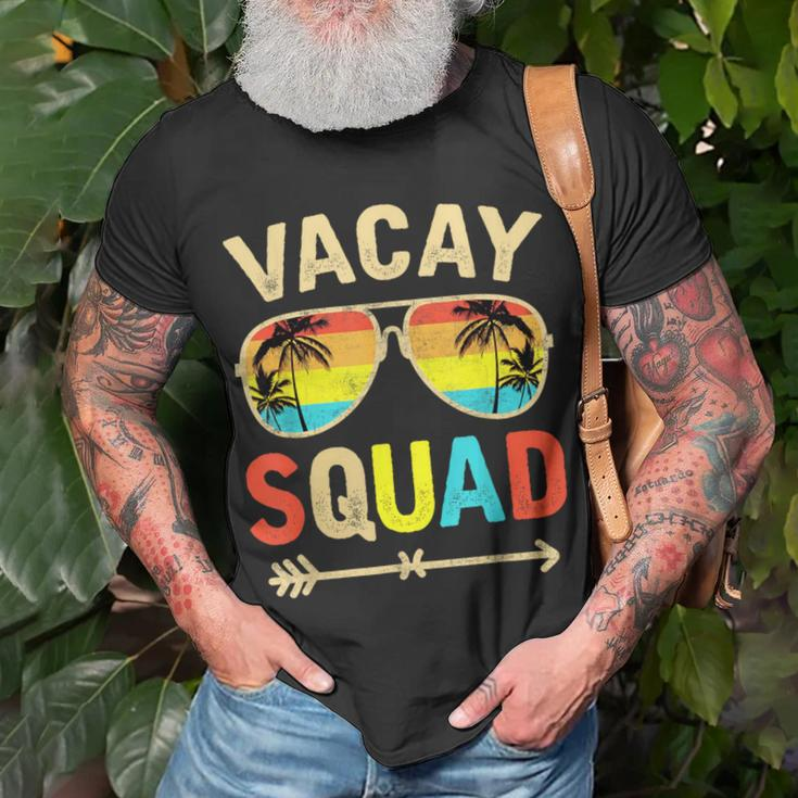 Vacay Squad Beach Summer Vacation Family Matching Trip T-Shirt Gifts for Old Men