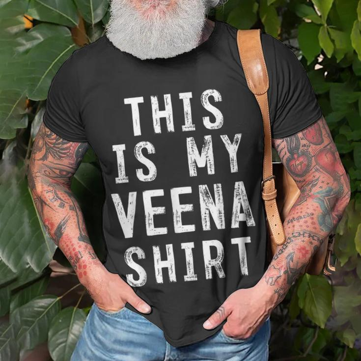 This Is My Veena Veena Player T-Shirt Gifts for Old Men