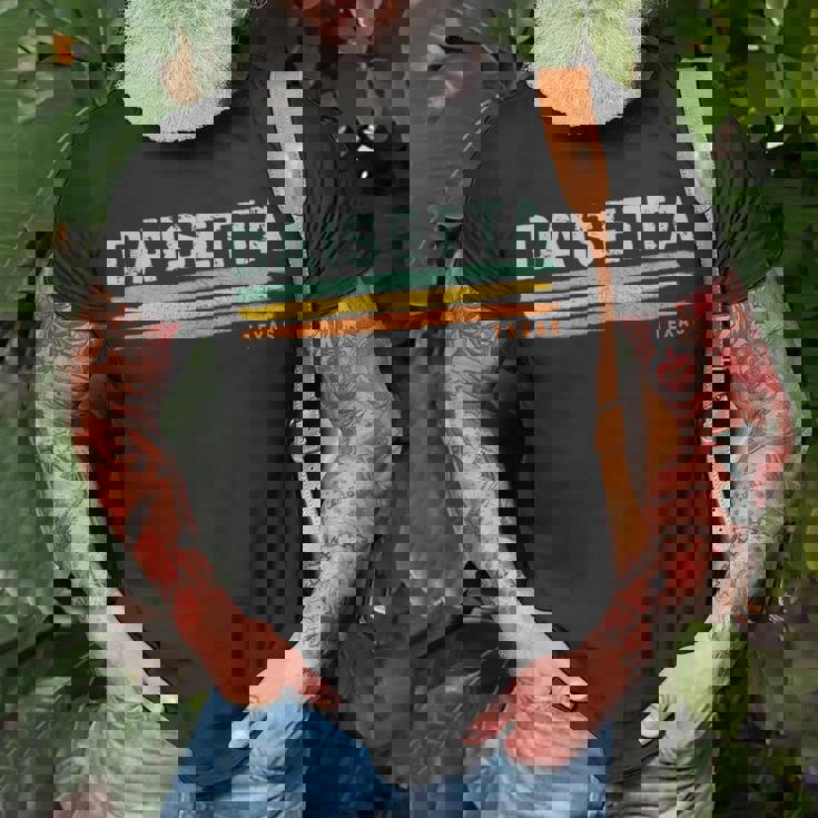 Vintage Stripes Daisetta Tx T-Shirt Gifts for Old Men Vintage Stripes Daisetta Tx T-Shirt Gifts for Old Men