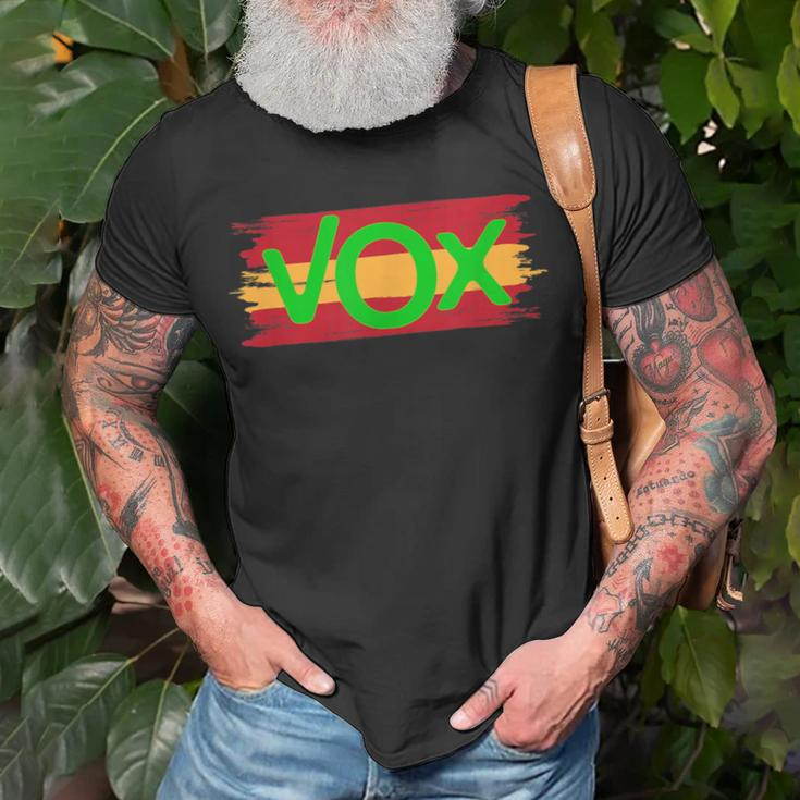 Vox Spain Viva Political Party T-Shirt Gifts for Old Men