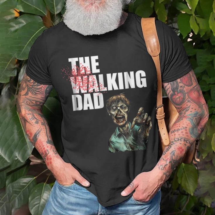 The Walking Dad Fathers Day Horror Movies Walking Dad T-Shirt Gifts for Old Men
