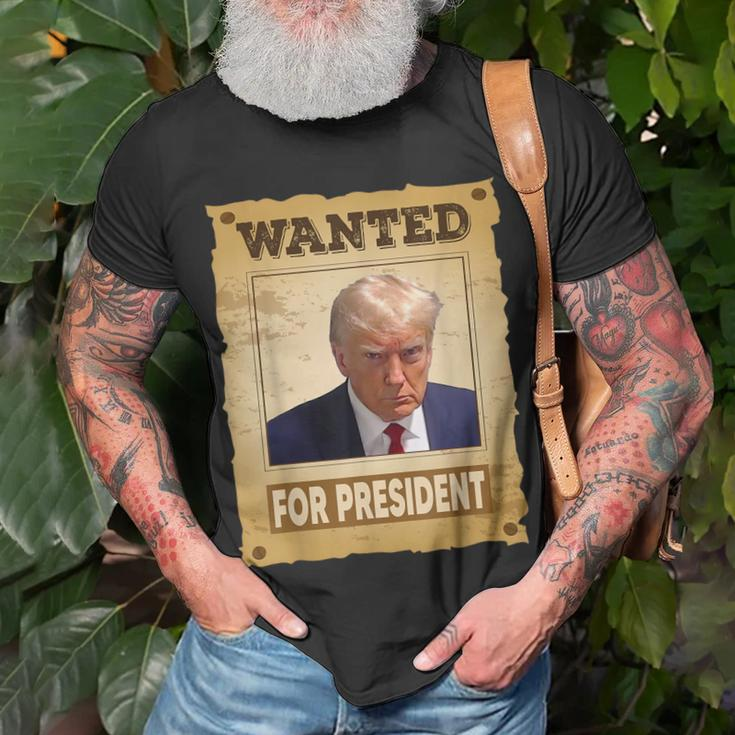 Wanted Donald Trump For President Hot Vintage Legend T-Shirt Gifts for Old Men