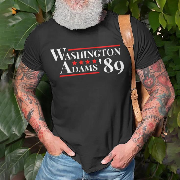 Washington Adams 1789 American Presidents Day Us History T-Shirt Gifts for Old Men