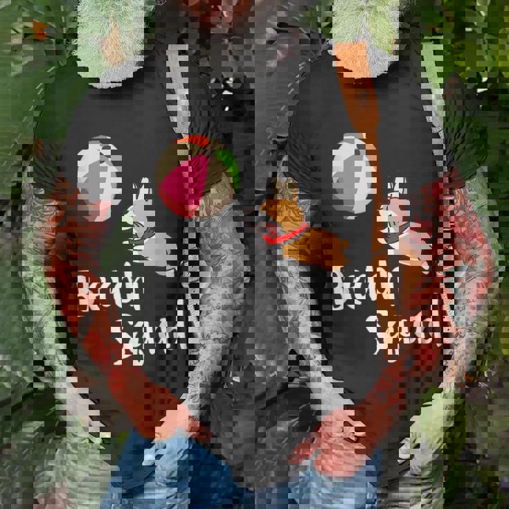 Welsh Corgi Dogs Beach Squad Summer Vacation Gift Outdoors Unisex T-Shirt Gifts for Old Men