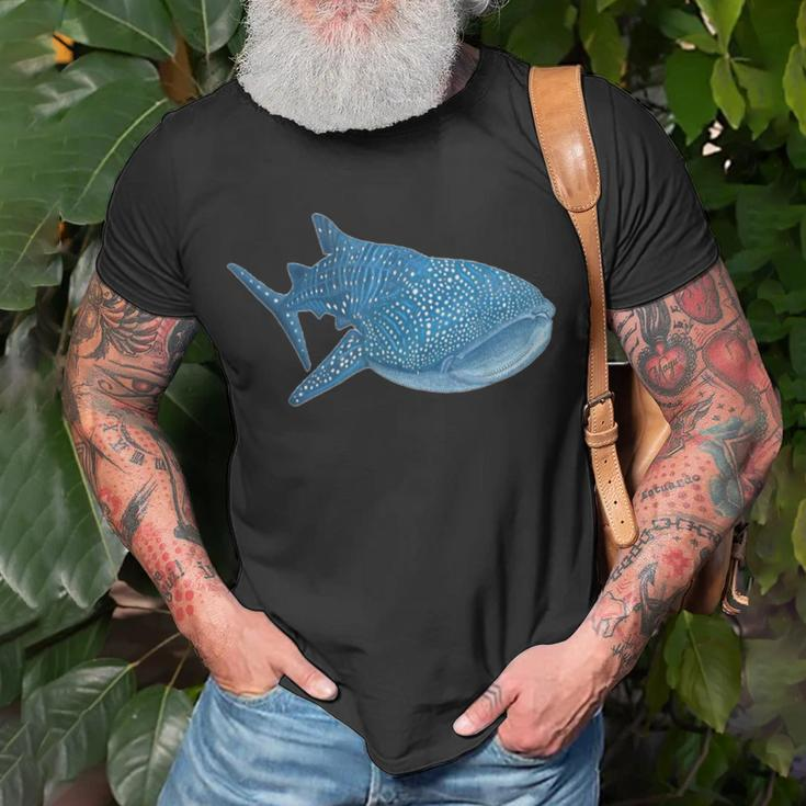 Whale Shark Scuba Diving Snorkeling T-Shirt Gifts for Old Men