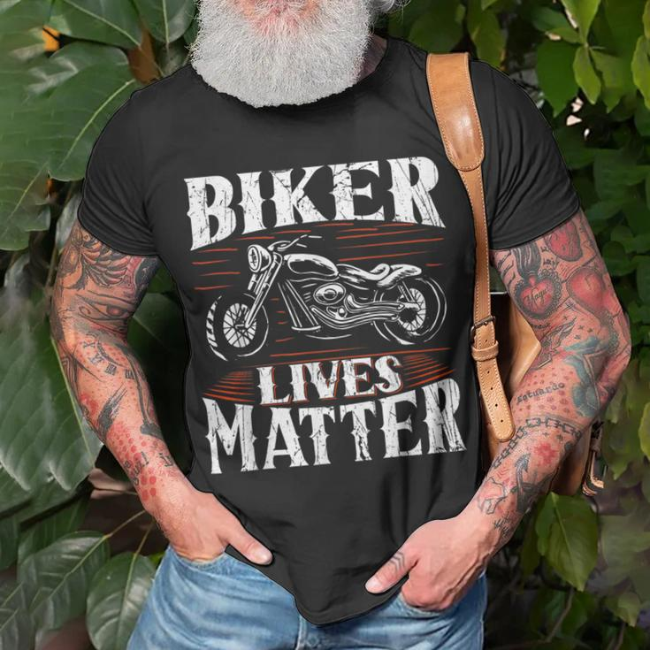 Wheel Racing Ride Free Biker Lives Matter Motorcycle Unisex T-Shirt Gifts for Old Men