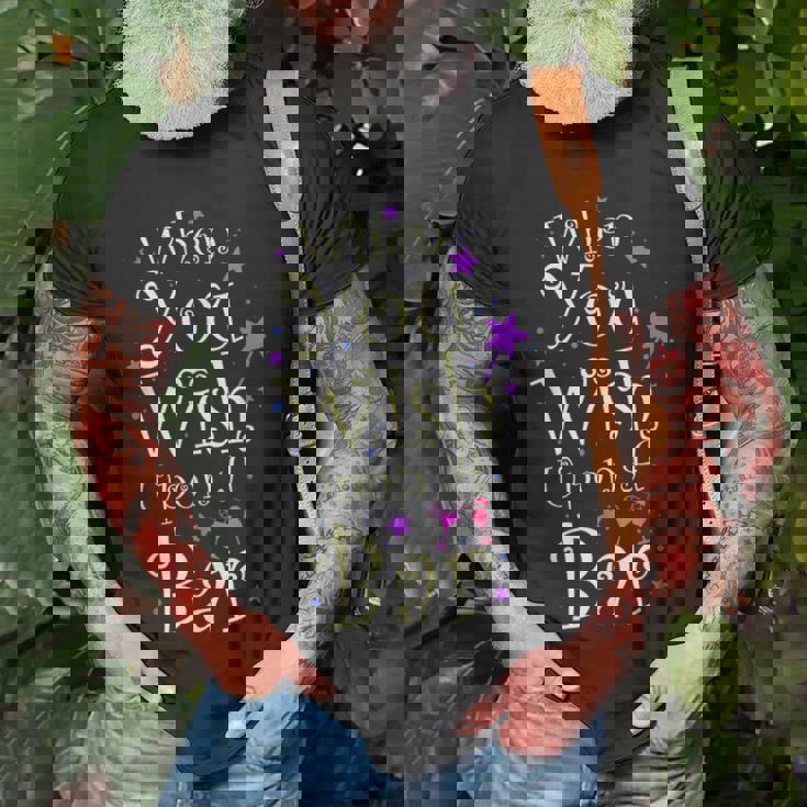 When You Wish Upon A Bar For Magical Nights T-Shirt Gifts for Old Men When You Wish Upon A Bar For Magical Nights T-Shirt Gifts for Old Men