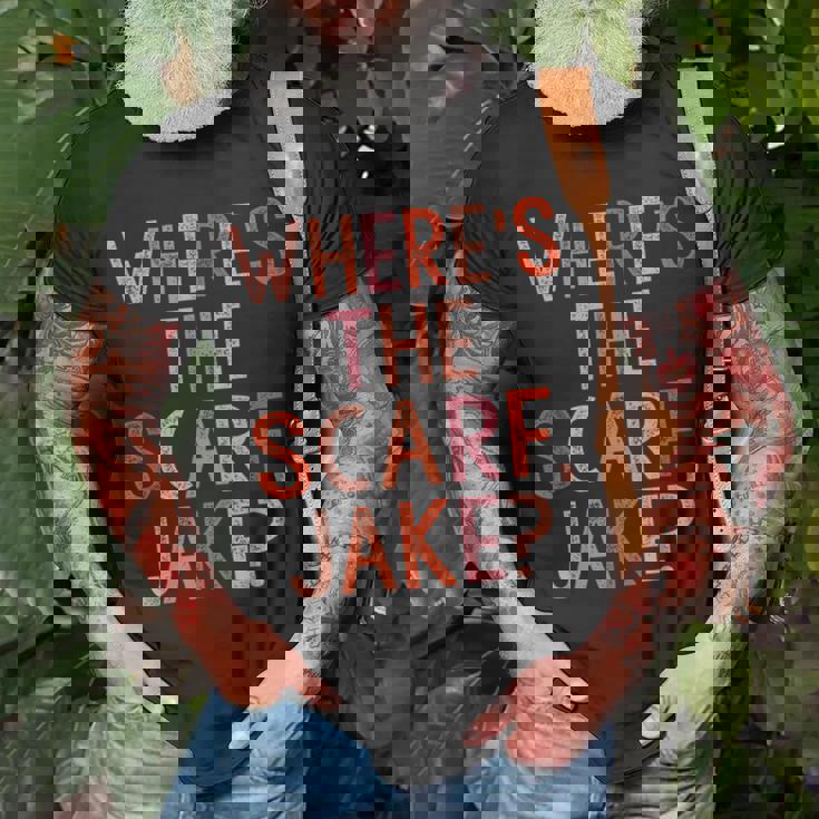 Wheres The Scarf Jake Unisex T-Shirt Gifts for Old Men Wheres The Scarf Jake Unisex T-Shirt Gifts for Old Men