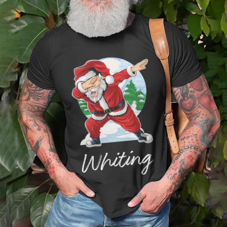 Whiting Name Gift Santa Whiting Unisex T-Shirt Gifts for Old Men