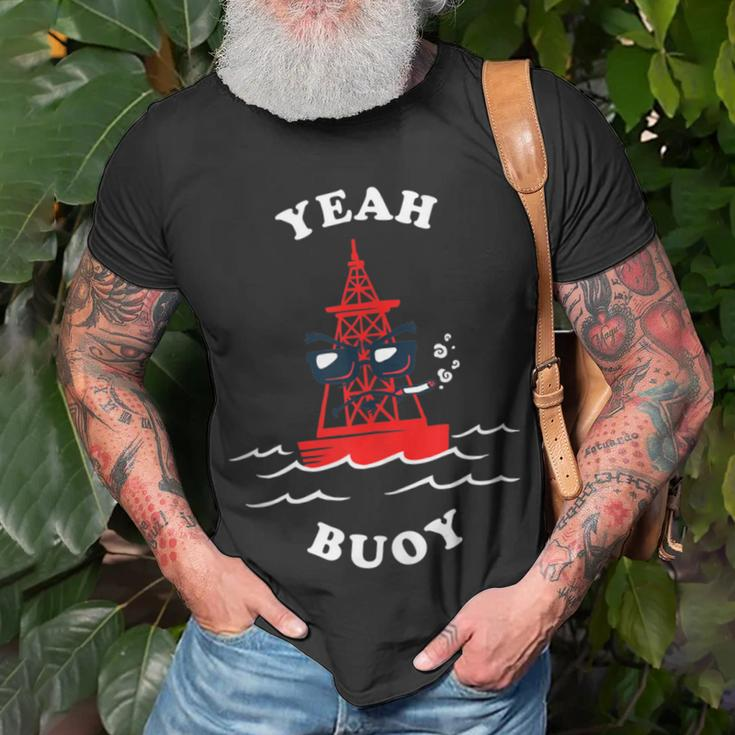 Yeah Buoy Sailing Sailboat T-Shirt Gifts for Old Men