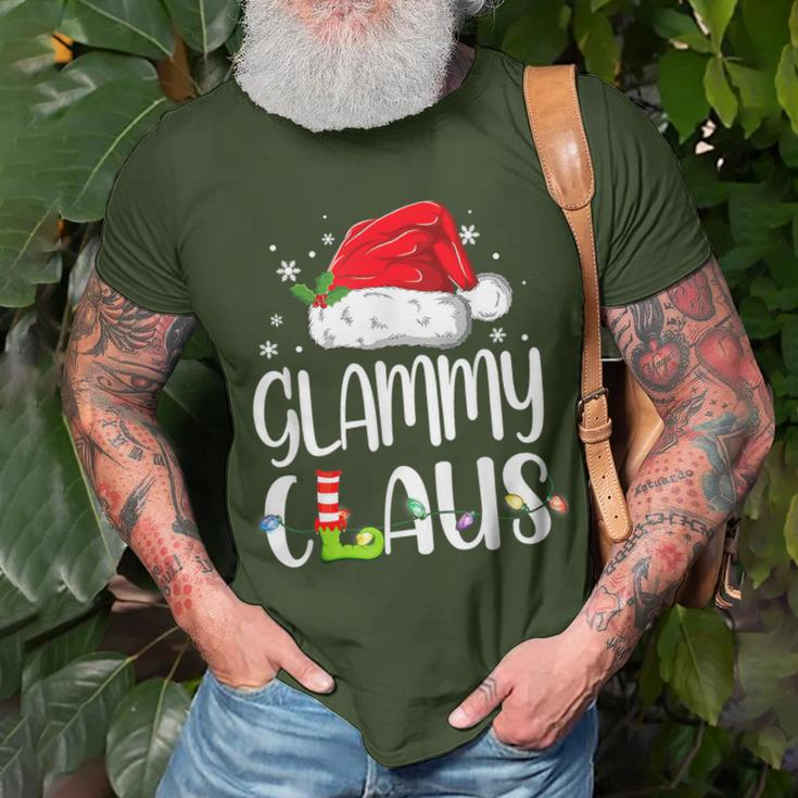 Glammy Claus Christmas 2023 Family Xmas T-Shirt Gifts for Old Men