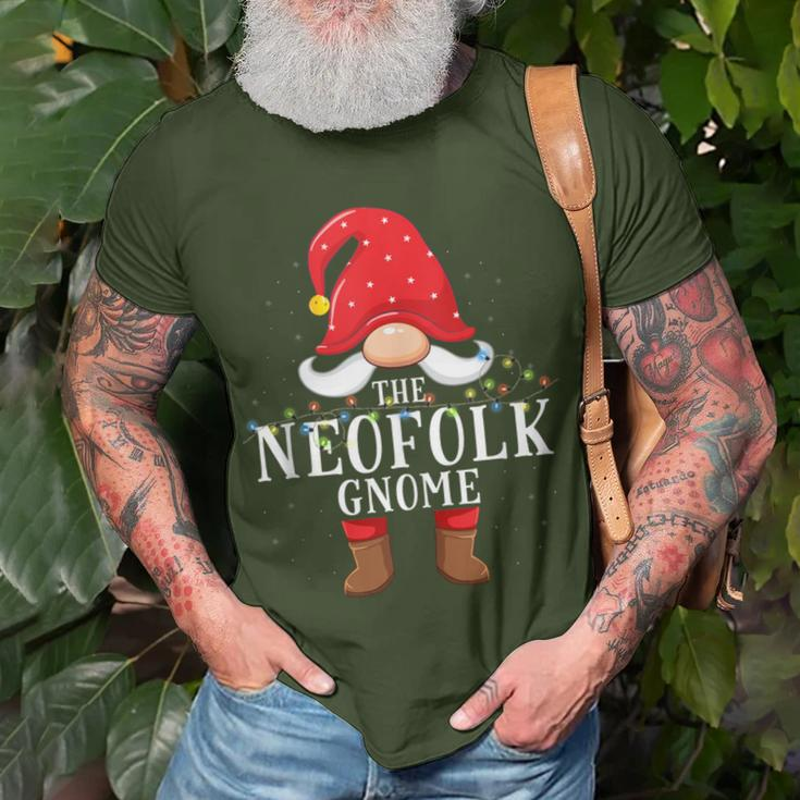 Neofolk Gnome Matching Christmas Family Pajama T-Shirt Gifts for Old Men