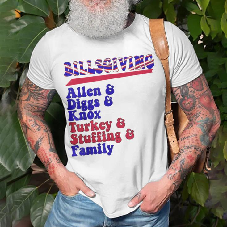 Billsgiving Buffalo Thanksgiving Unisex T-Shirt Gifts for Old Men